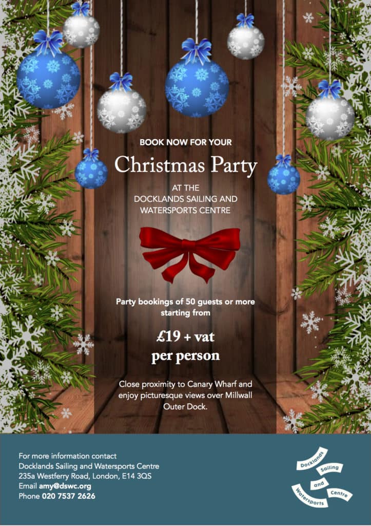 Book Now for Your Christmas Party DSWC