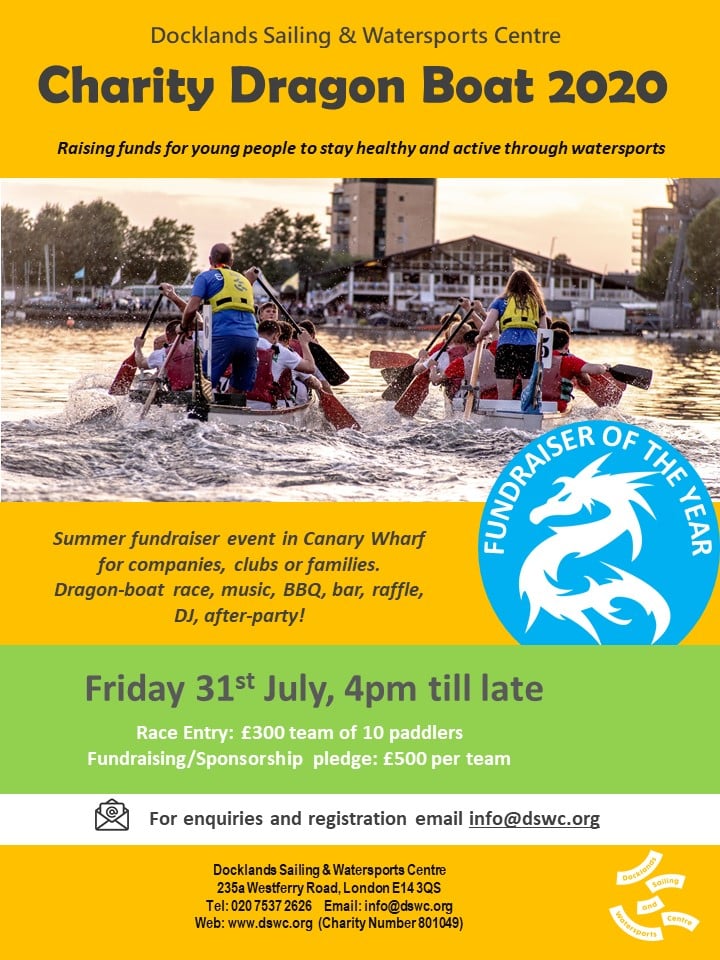 DSWC Charity Dragon Boat Challenge 2020